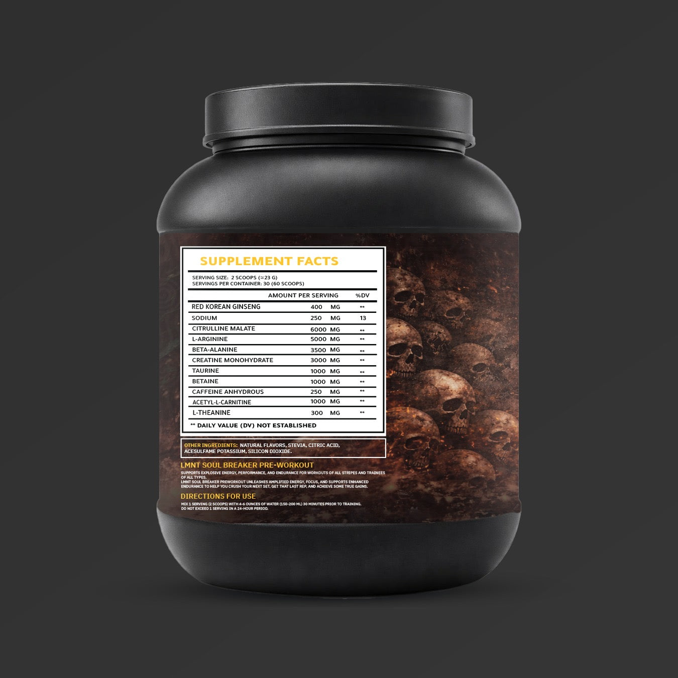 Soul Breaker Pre-Workout